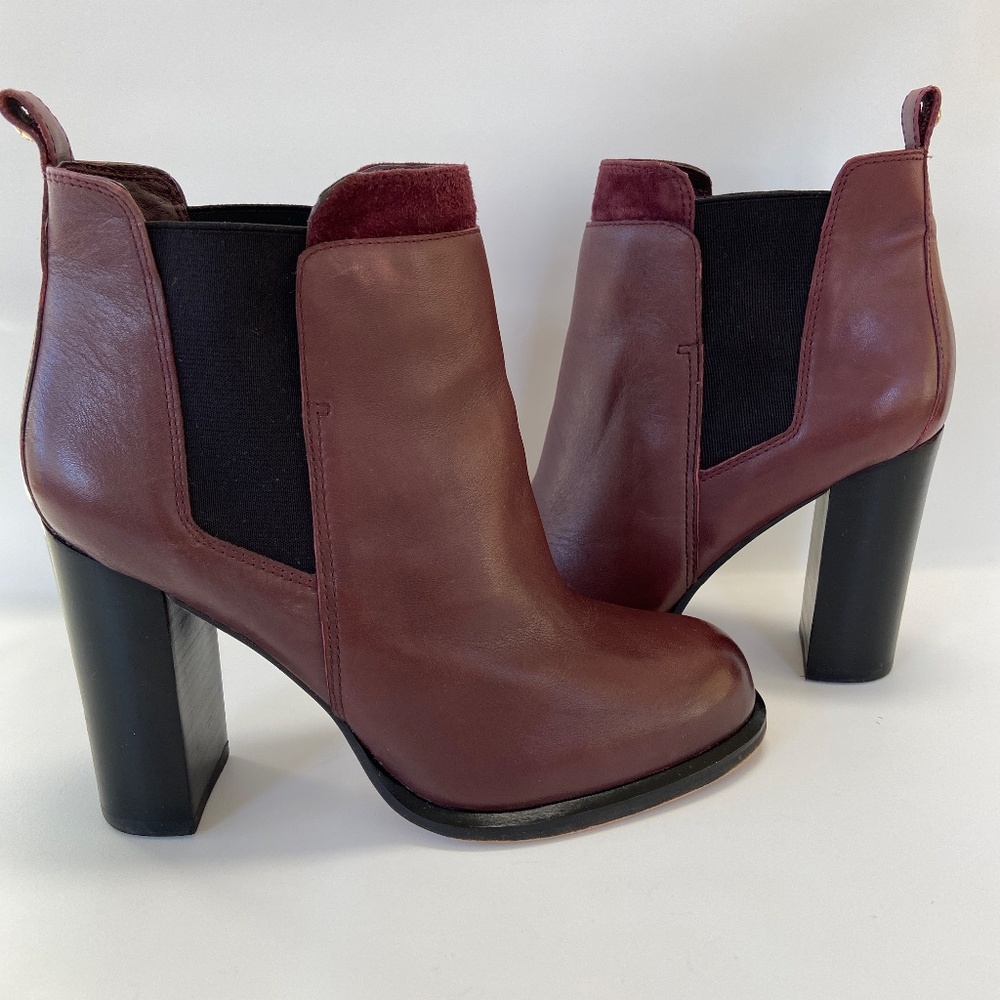 Sam Edelman Kenner Boot 8m Burgundy View 2
